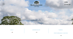 Desktop Screenshot of buenaventuragolfclub.com